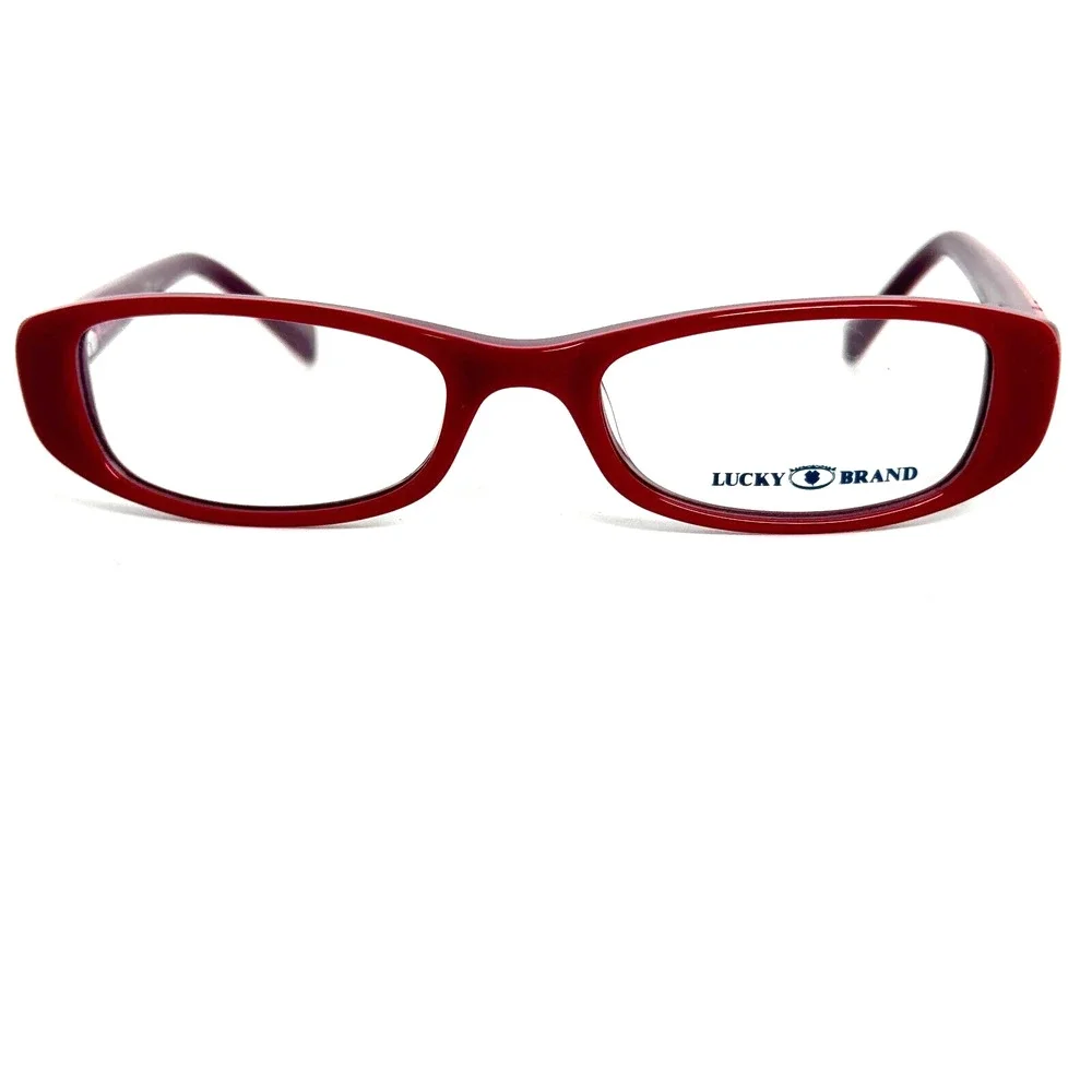 Lucky Brand Spark Plug KIDS Cateye‎ EyeGlasses in Red H16426